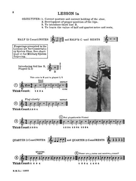A Tune A Day for Oboe Book 1
