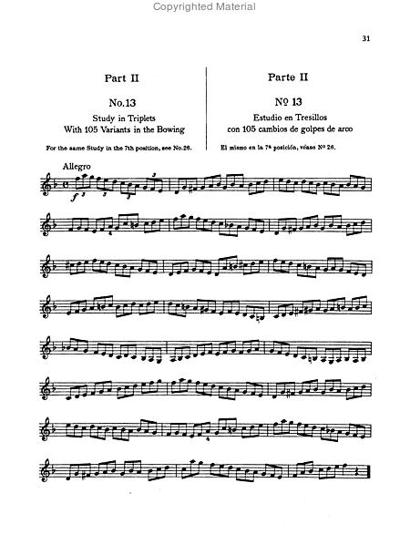 Ševčík: School of Bowing Technic (Op. 2, Parts I-II)