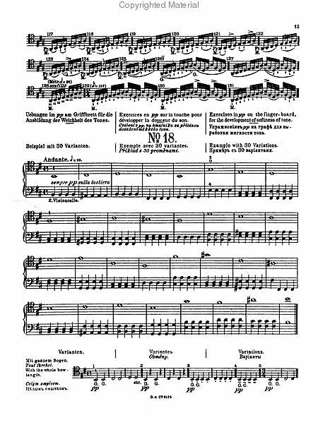 Ševčík: School of Bowing Technique for Cello (Op. 2 Part 2)