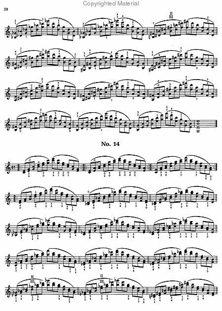 Ševčík: Violin Studies Op. 1 Part 4
