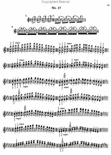 Ševčík: Violin Studies Op. 1 Part 4