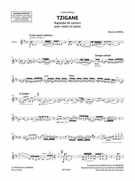 Ravel: Tzigane