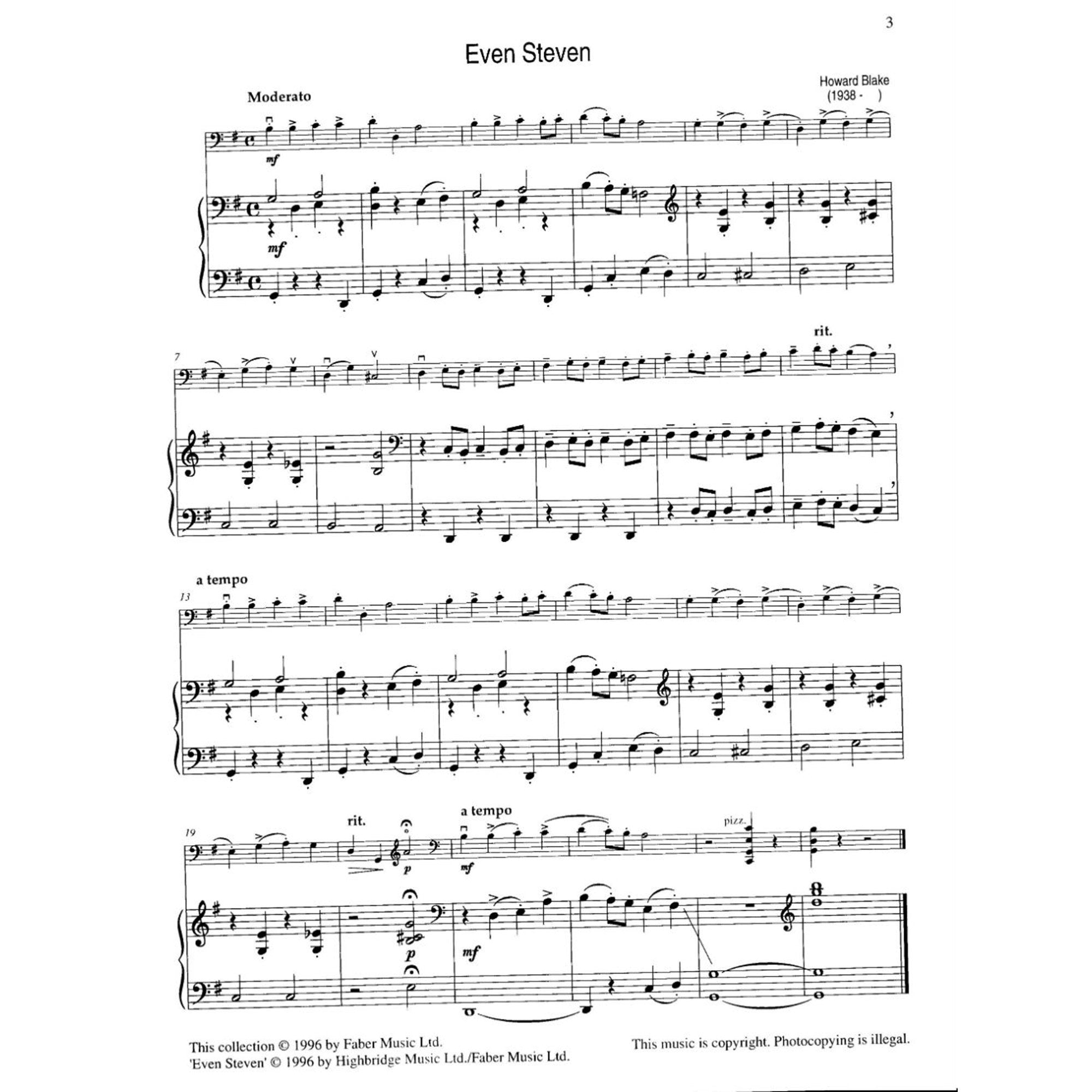 First Repertoire for Cello, Book One