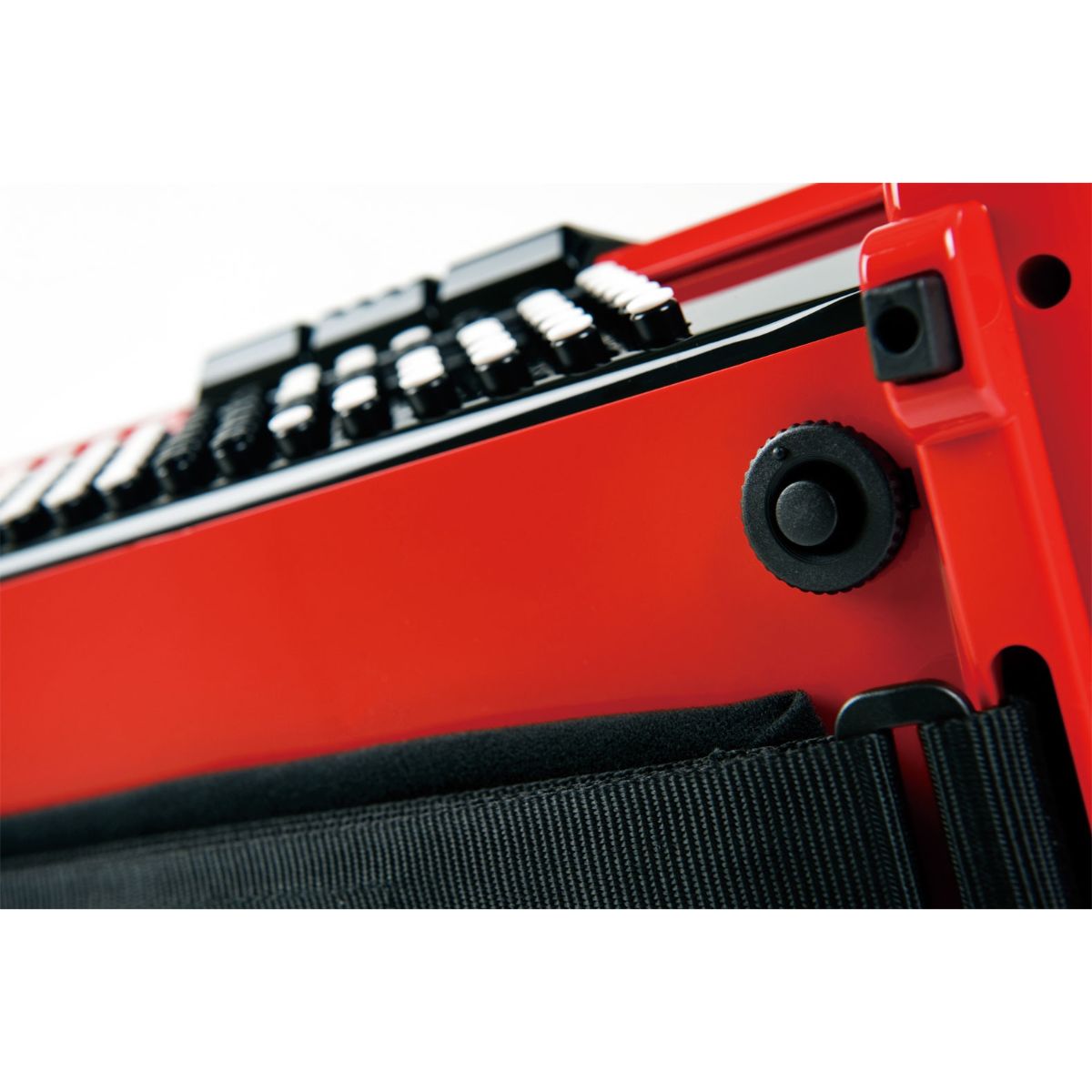 Roland FR-1xb Button V-Accordion, 72 Bass, Red