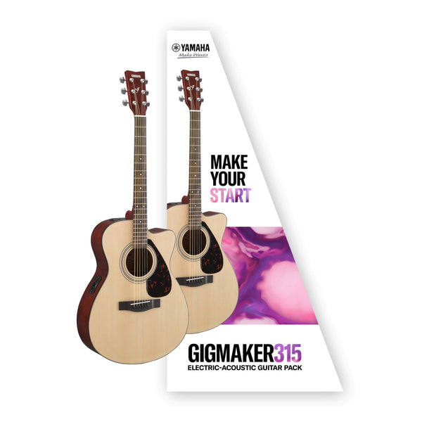 Yamaha GIGMAKER 315 Acoustic-Electric Guitar Pack