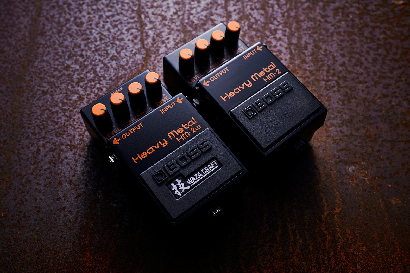 boss heavy metal hm 2 pedal BOSS HM-2W Heavy Metal Distortion Waza Craft Pedal
