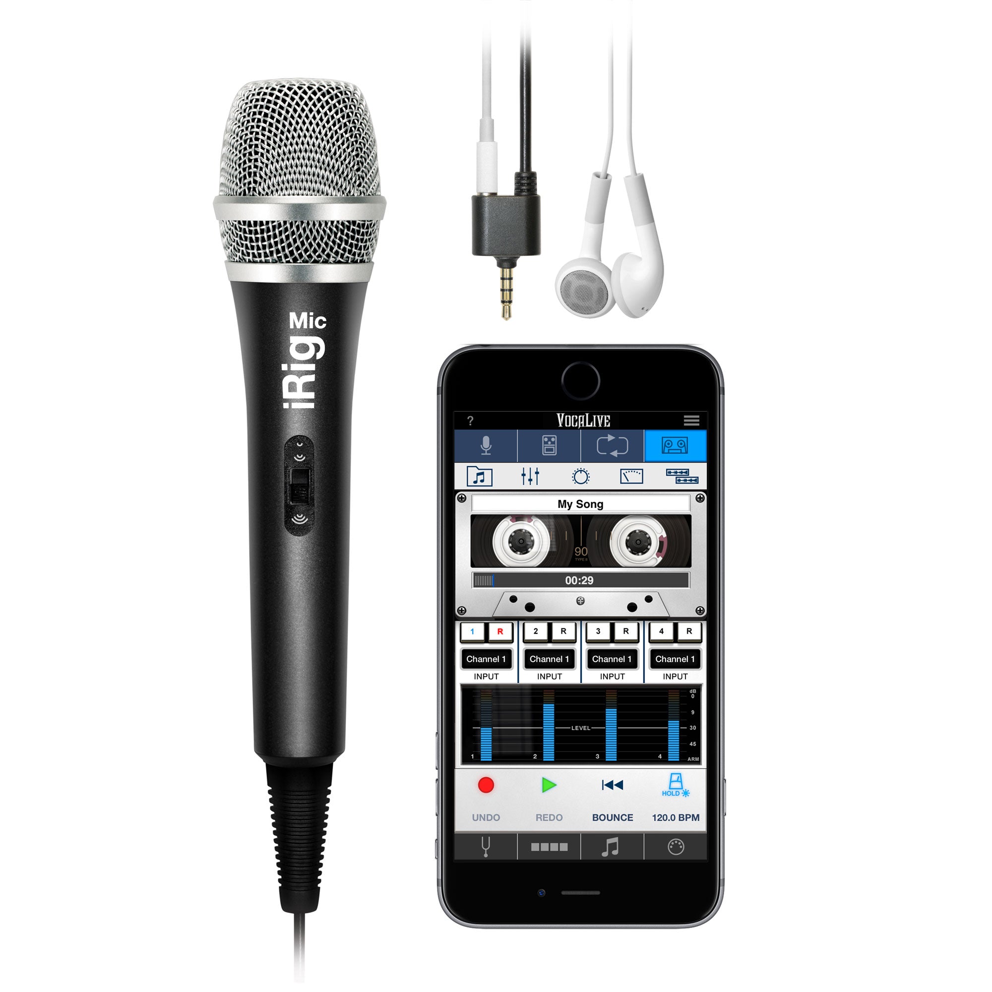 iRig Mic - Handheld Mic for iOS & Android