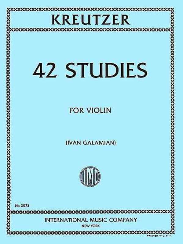 Kreutzer: 42 Studies for Violin