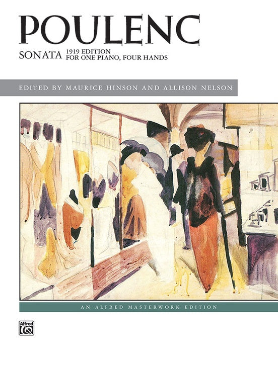 Poulenc: Piano Sonata for One Piano, Four Hands