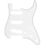 Fender Pickguard, Stratocaster SSS, 11-Hole Mount