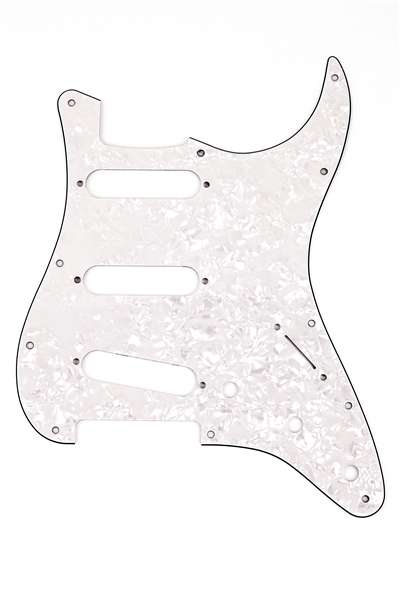 Fender Pickguard, Stratocaster SSS, 11-Hole Mount