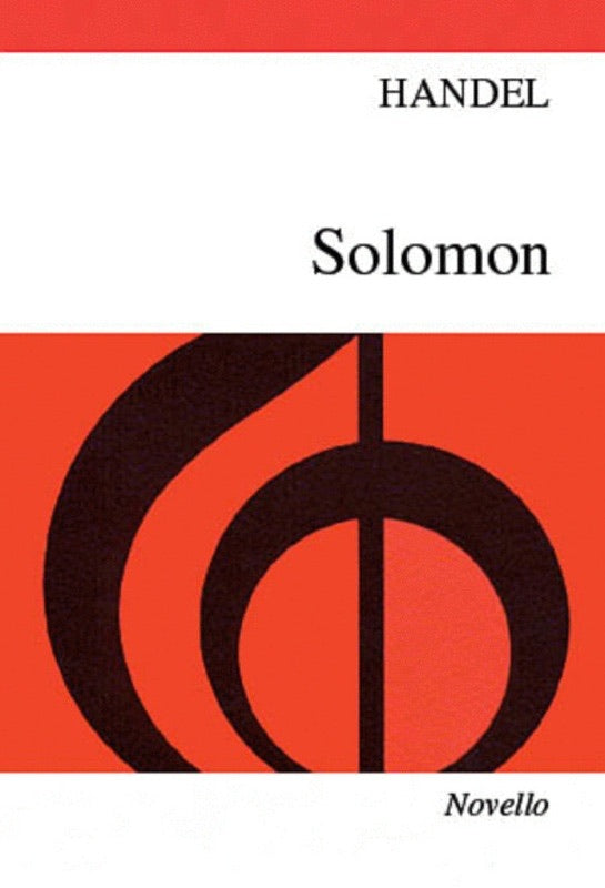 Handel: Solomon (SATB) Vocal Score