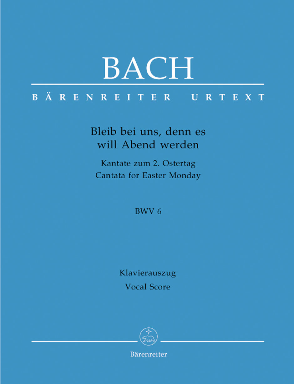 Bach: Cantata 6 - Vocal Score