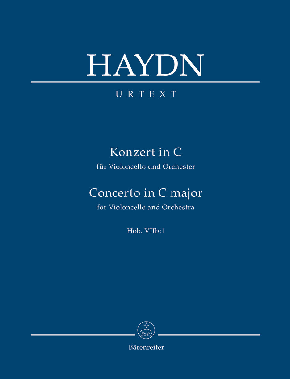 Haydn: Cello Concerto No 1 C - Study Score
