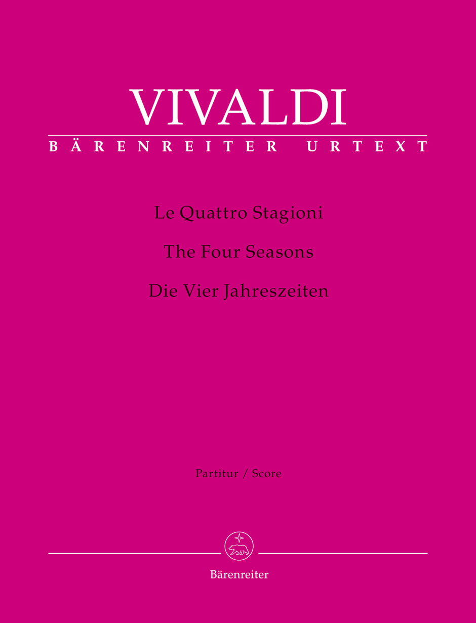 Vivaldi: The 4 Seasons - Full Score