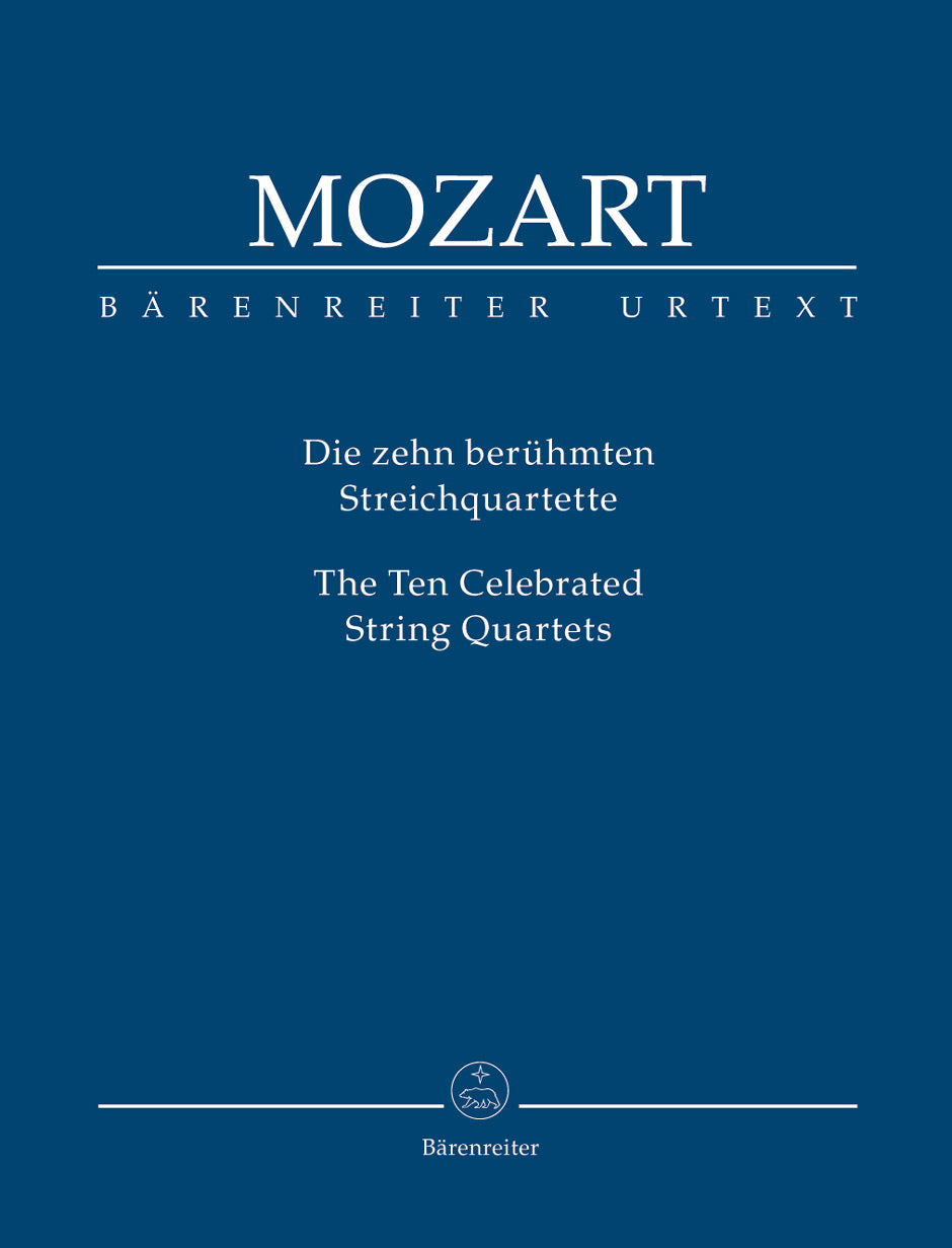 Mozart: Ten Celebrated String Quartets - Study Score