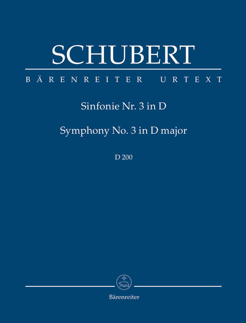 Schubert: Symphony No 3 - Study Score