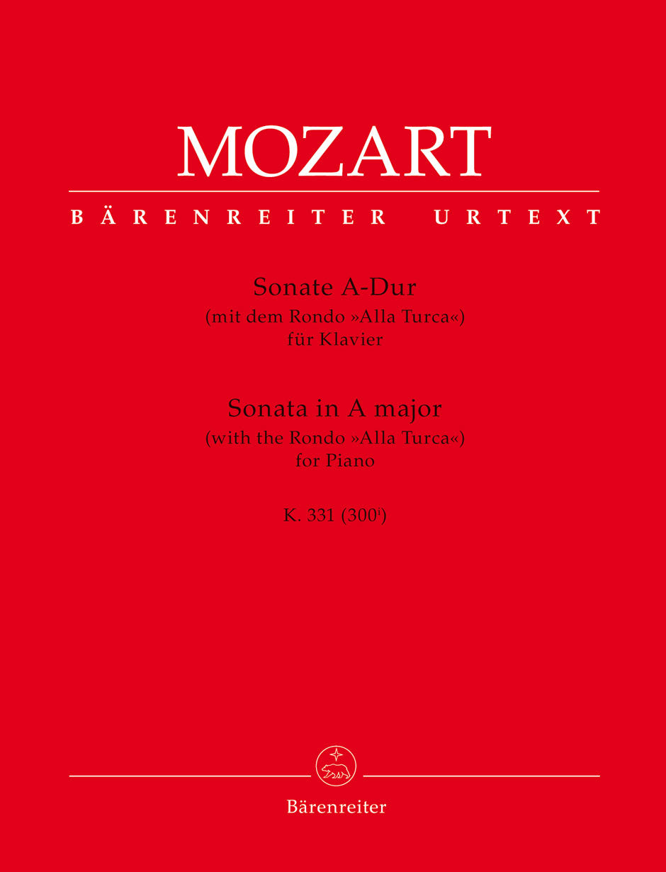 Mozart: Piano Sonata in A Major K331