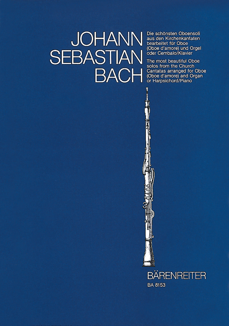 Bach: Oboe Solos from Cantatas for Oboe & Organ