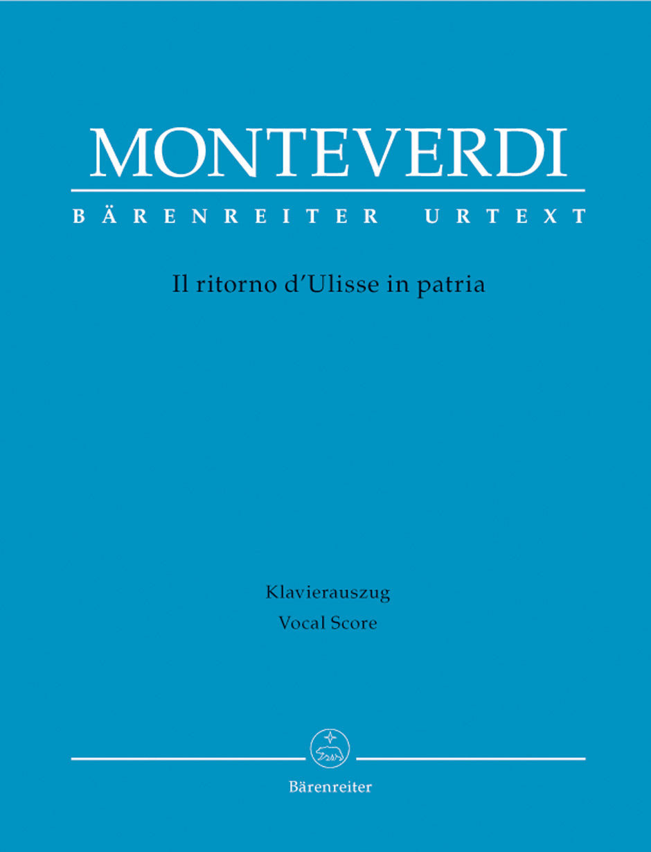 Monteverdi: Il Ritorno D'Ulisse in Patria - Vocal Score