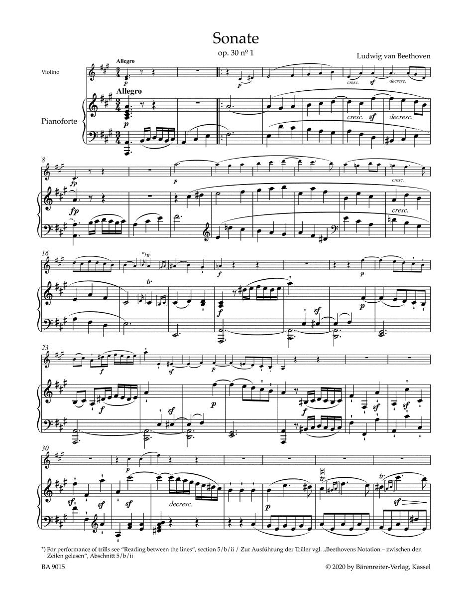 Beethoven: Sonatas for Pianoforte and Violin, Volume 2