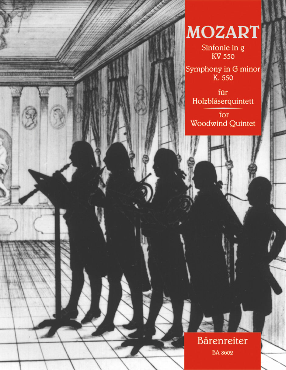 Mozart: Symphony No 40 in G Minor for Wind Quintet