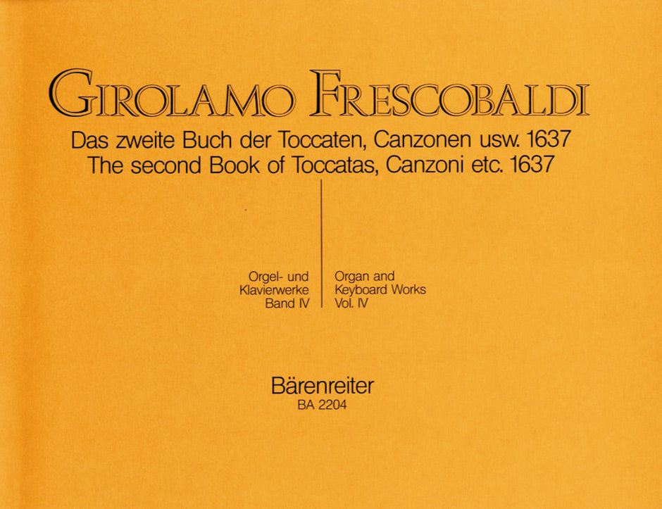 Frescobaldi : Complete Organ & Keyboard Works - Vol 4