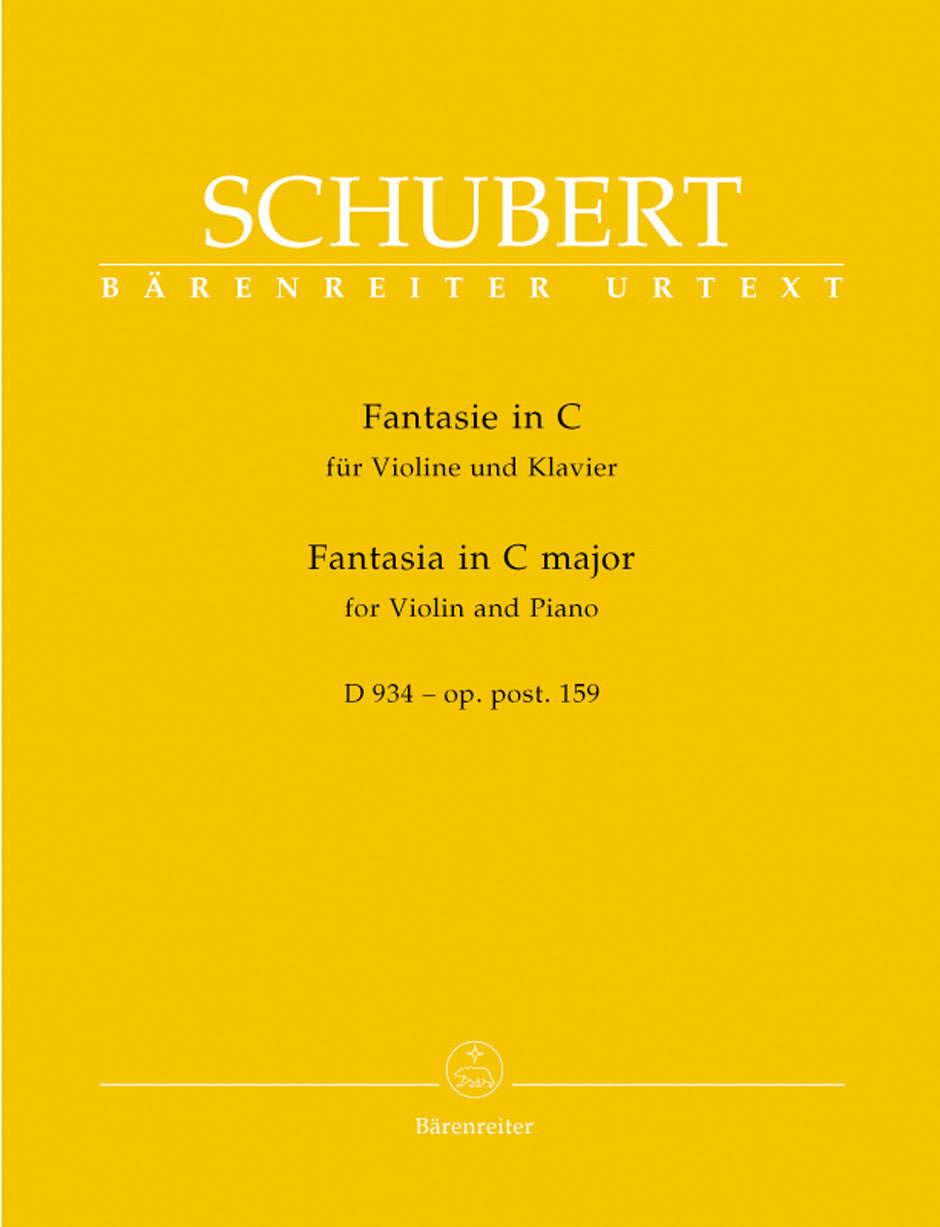 Schubert: Fantasia in C D934 for Violin & Piano