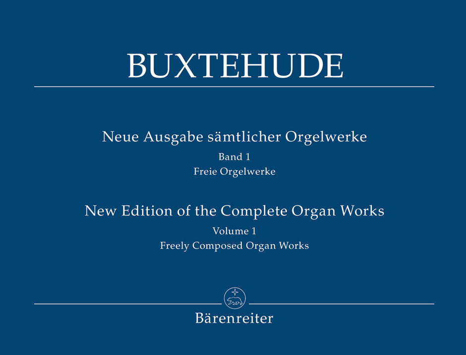 Buxtehude: Complete Free Organ Works - Book 1 New Edition