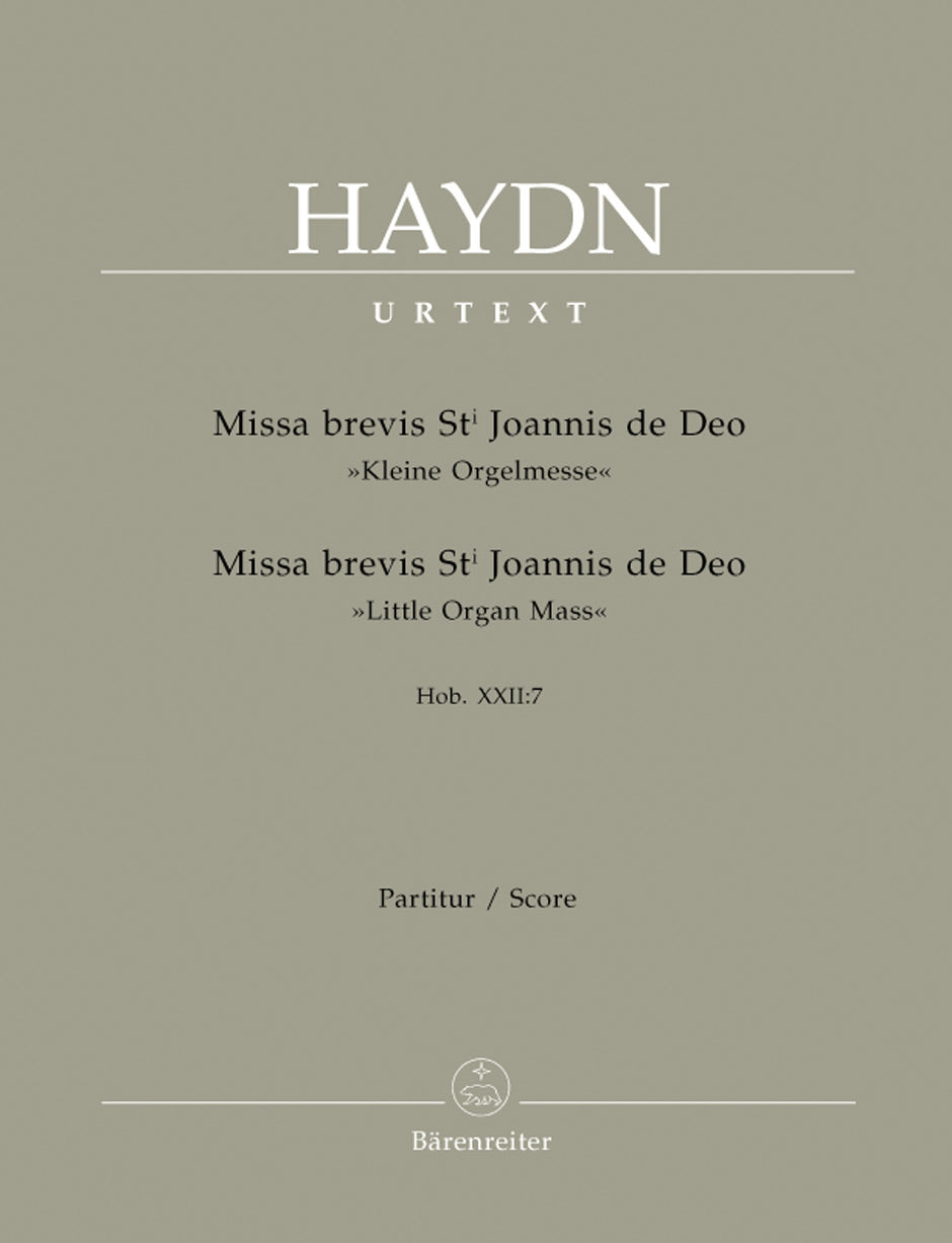 Haydn: Missa Brevis S Joannis Full Score