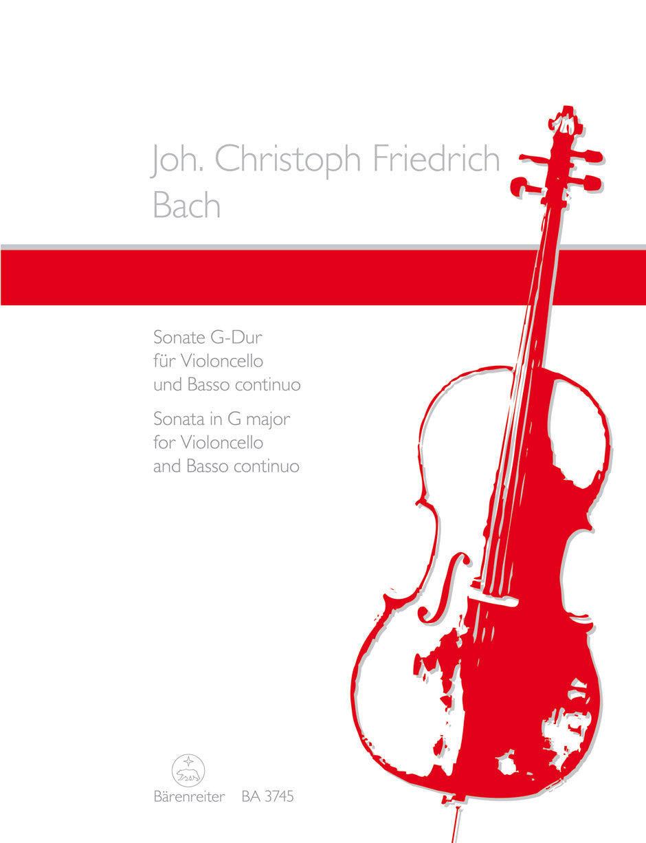 J.C Bach : Sonata in G for Cello & Basso Continuo