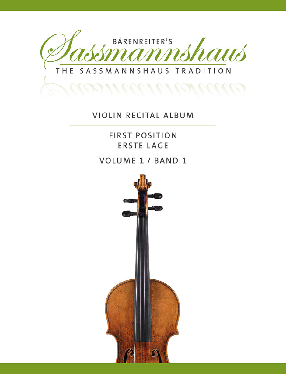 Sassmannshaus Violin Recital Album Vol 1
