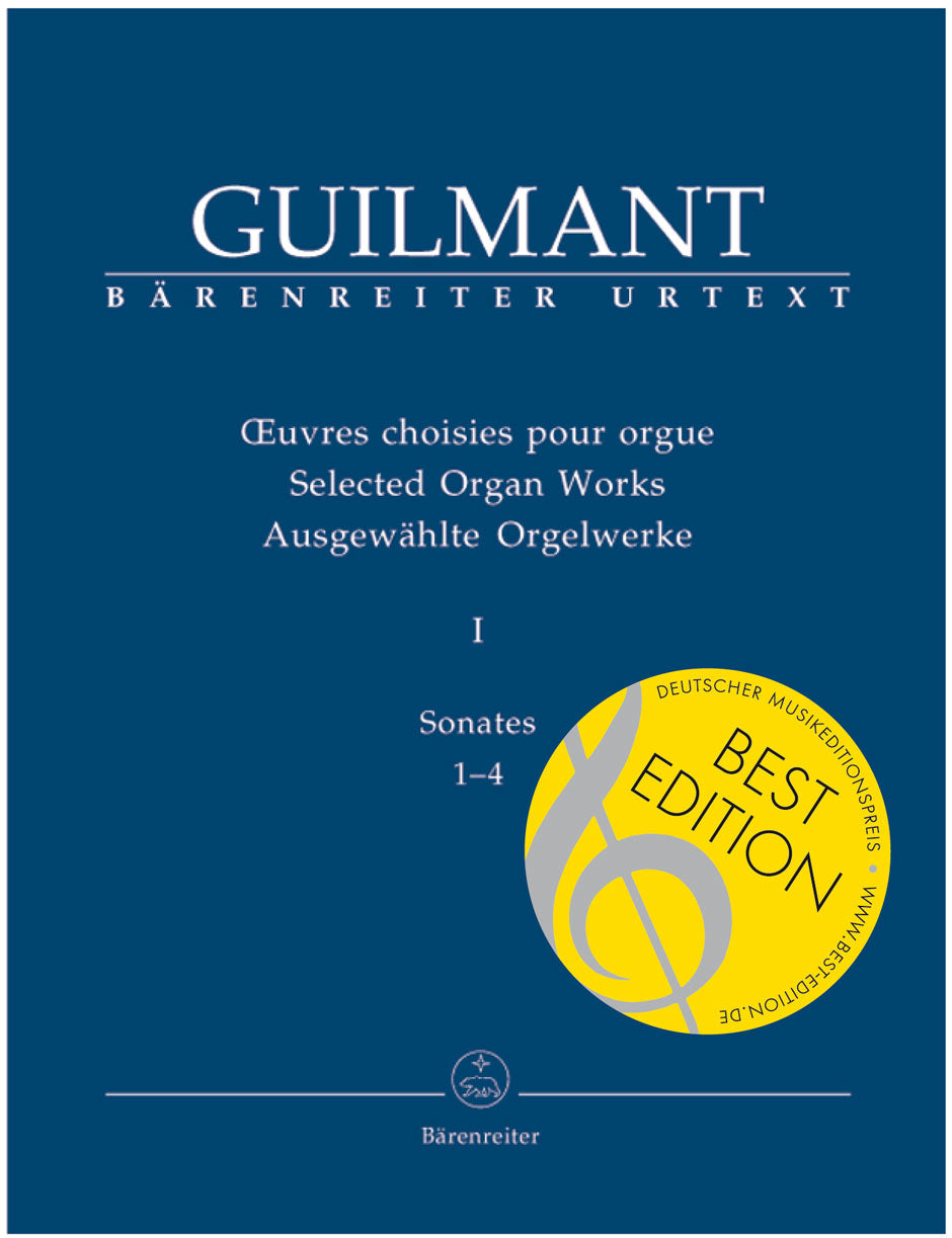 Guilmant: Selected Organ Works - Book 1: Sonatas 1-4