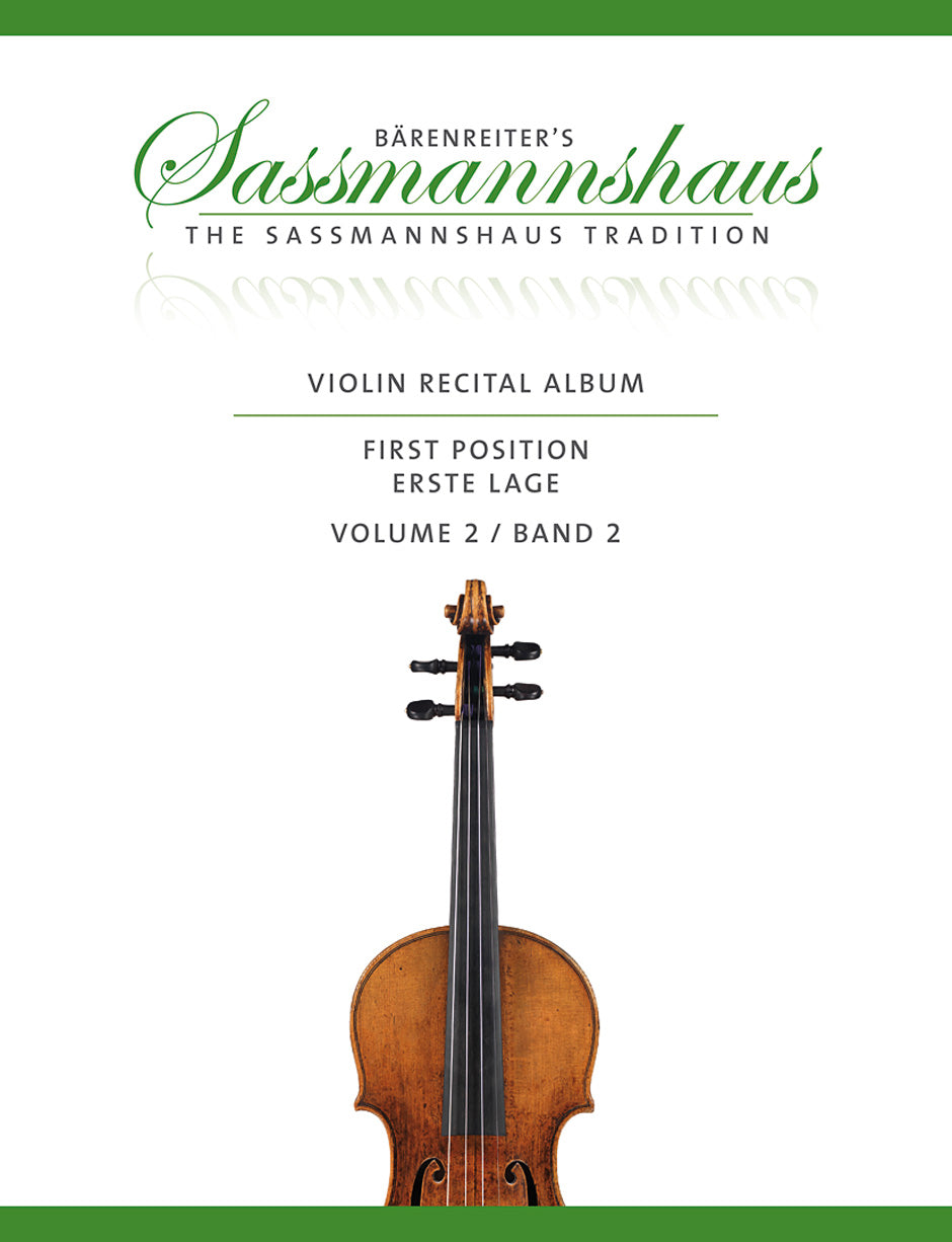 Sassmannshaus Violin Recital Album Vol 2