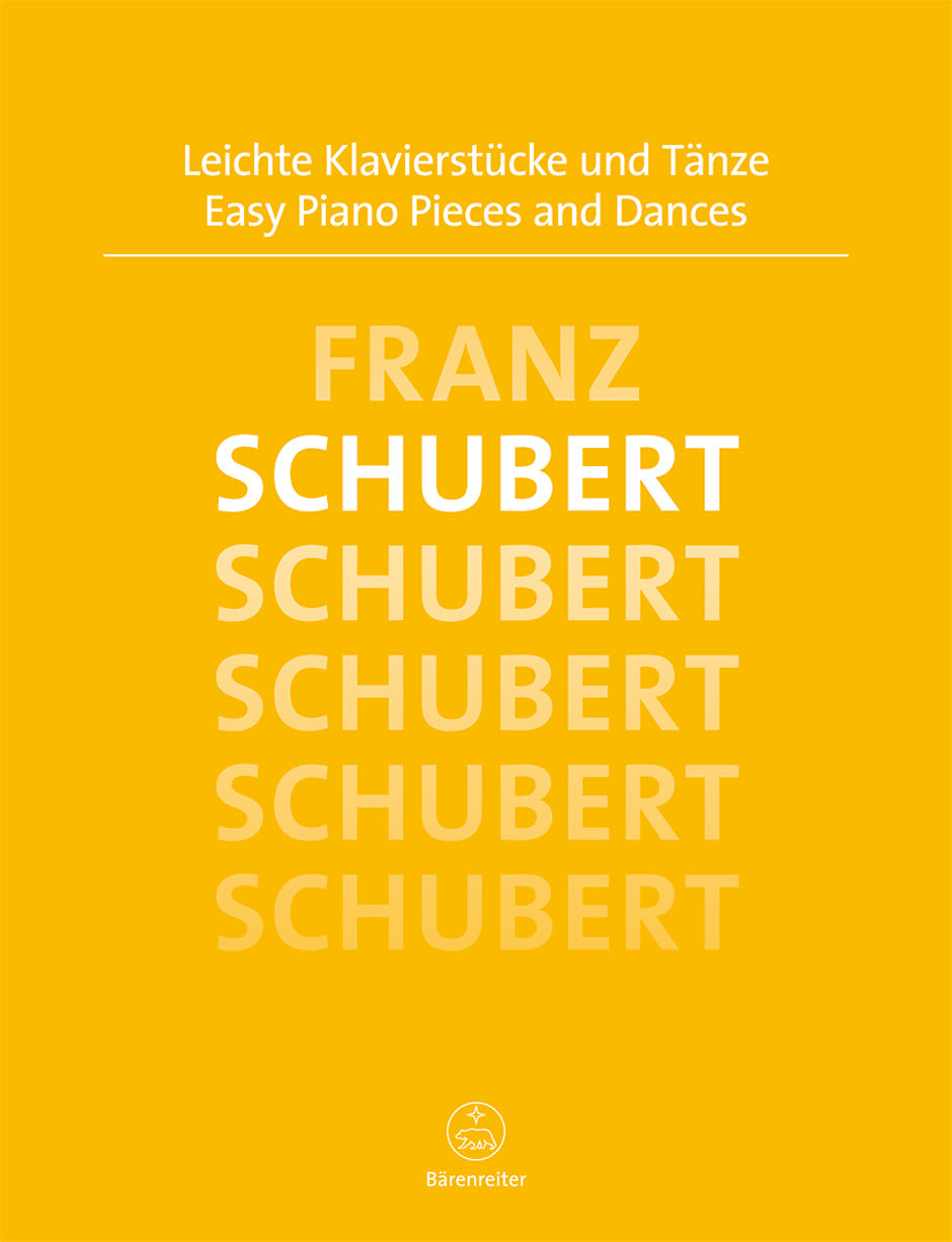 Schubert: Easy Piano Pieces & Dances for Solo Piano