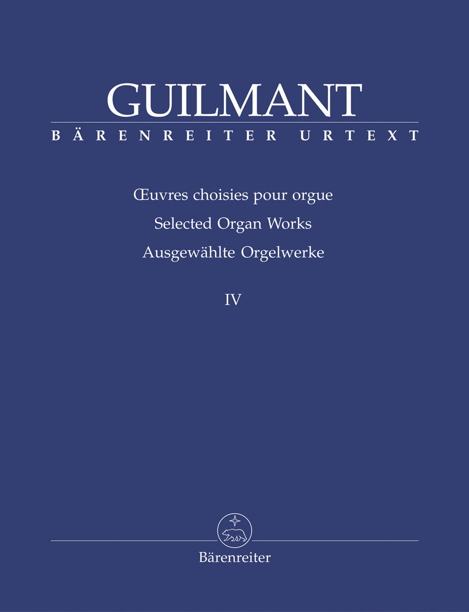 Guilmant: Selected Organ Works - Book 4