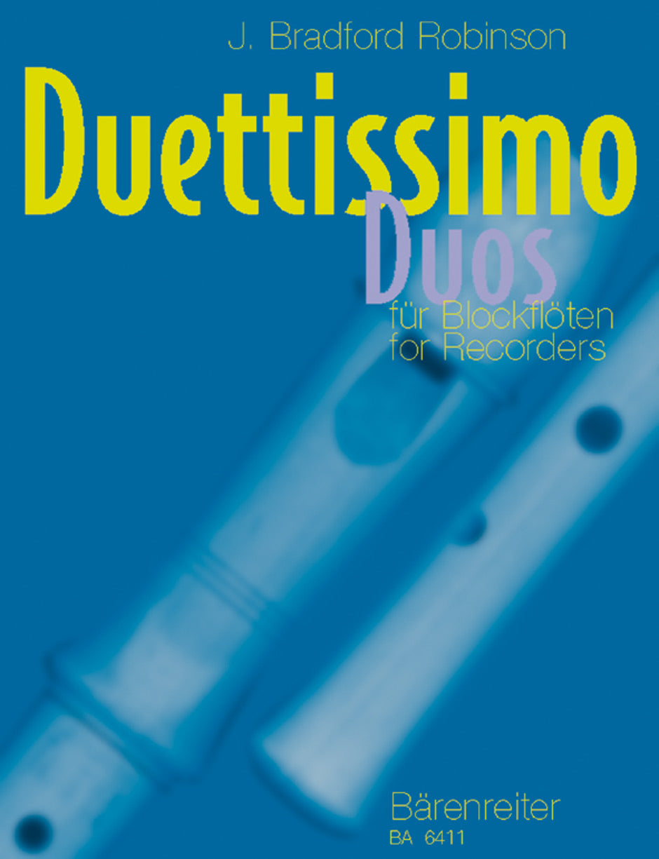 Robinson: Duetissimo: 5 Duet Etudes for Alto & Tenor Recorder