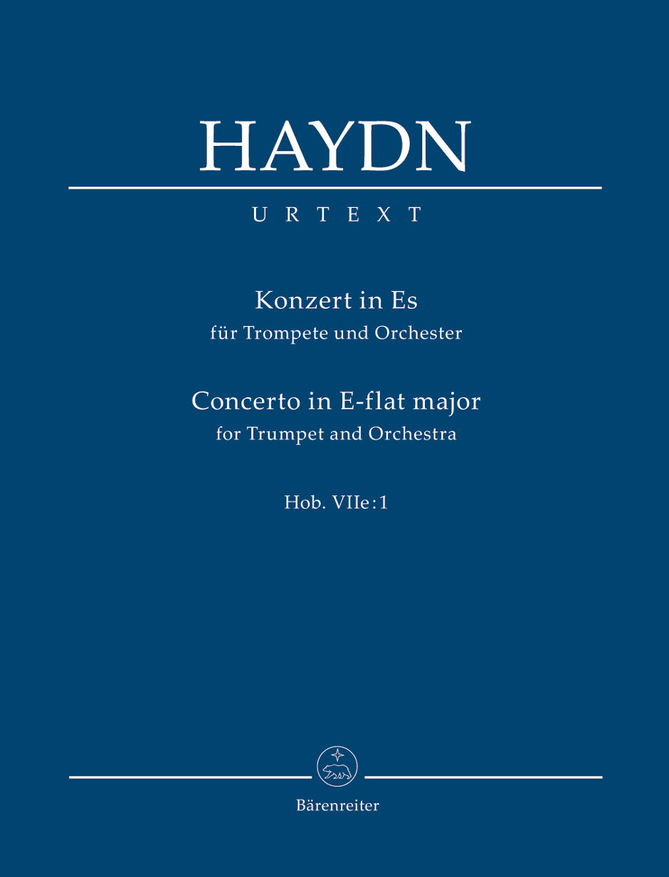 Haydn: Trumpet Concerto in E Flat Study Score