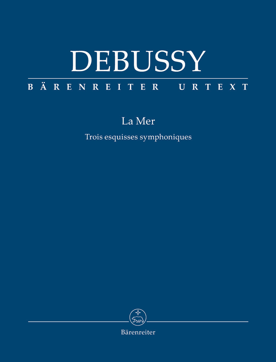 Debussy: La Mer Trois Esquisses Symphoniques - Study Score