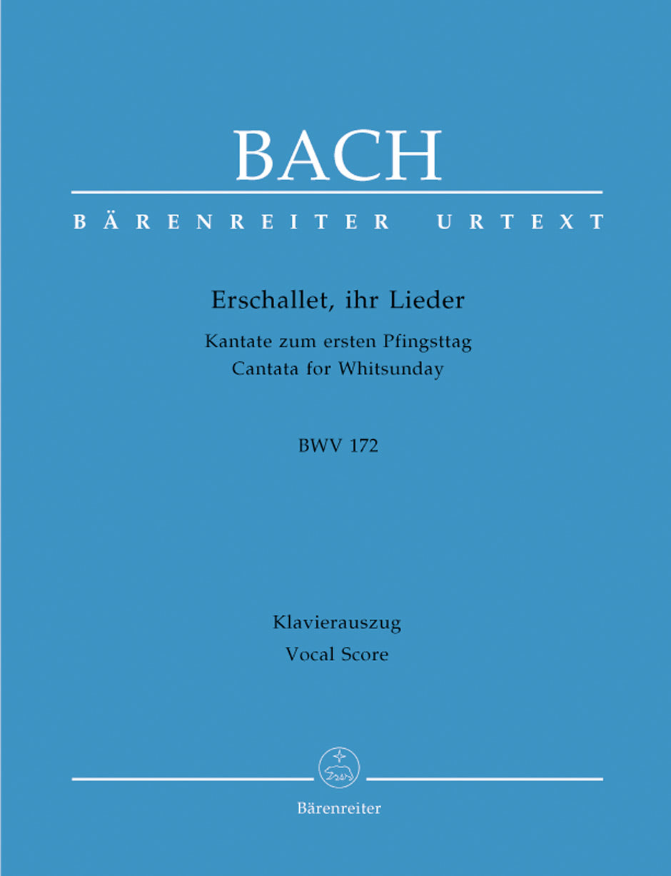 Bach: Cantata 172 - Vocal Score