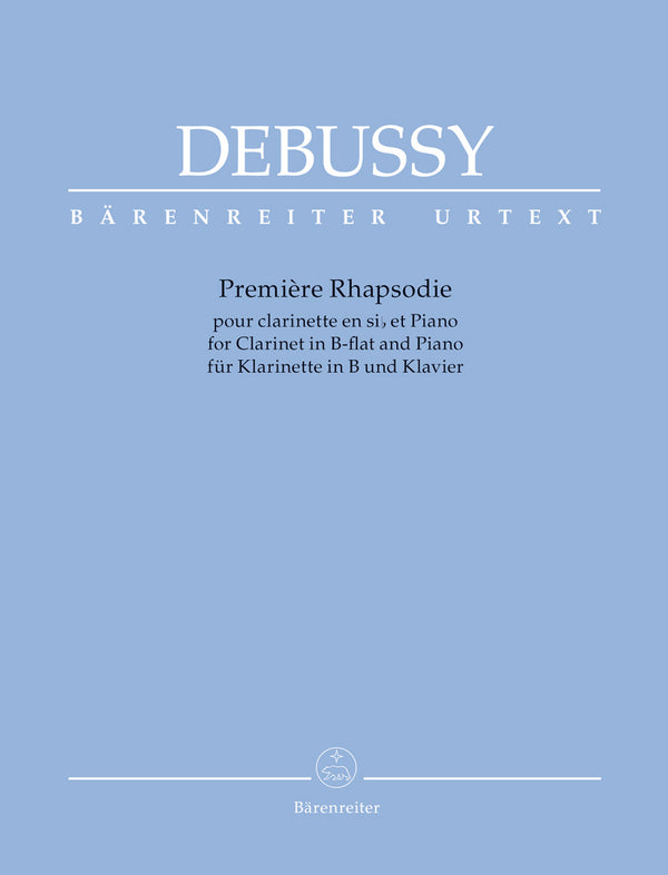 Debussy: Premiere Rhapsody for Clarinet & Piano