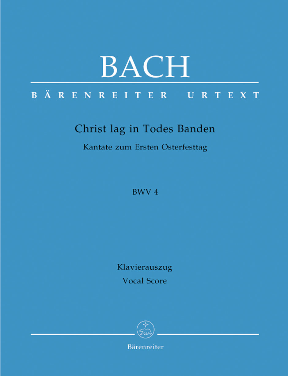 Bach: Cantata 4 - Vocal Score