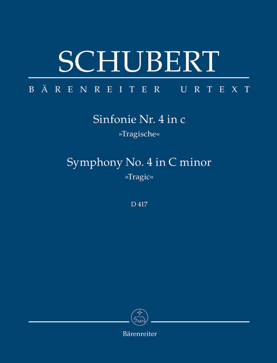 Schubert: Symphony No 4 - Study Score
