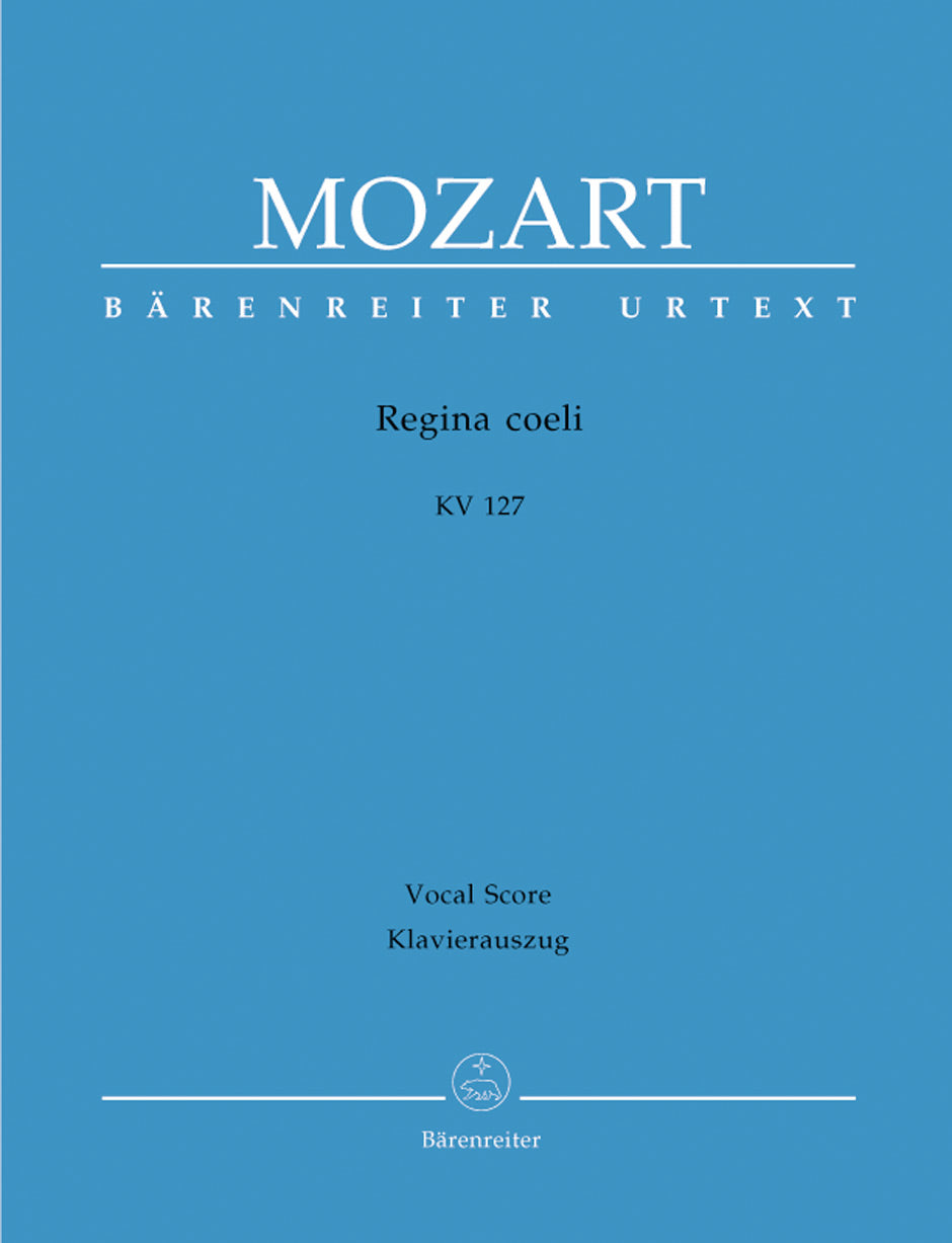 Mozart: Regina Coeli B Flat K127 - Vocal Score