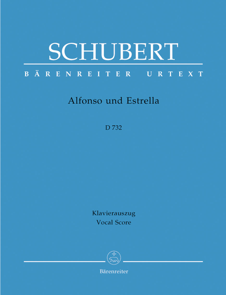 Schubert: Alfonso & Estrella Opera - Vocal Score