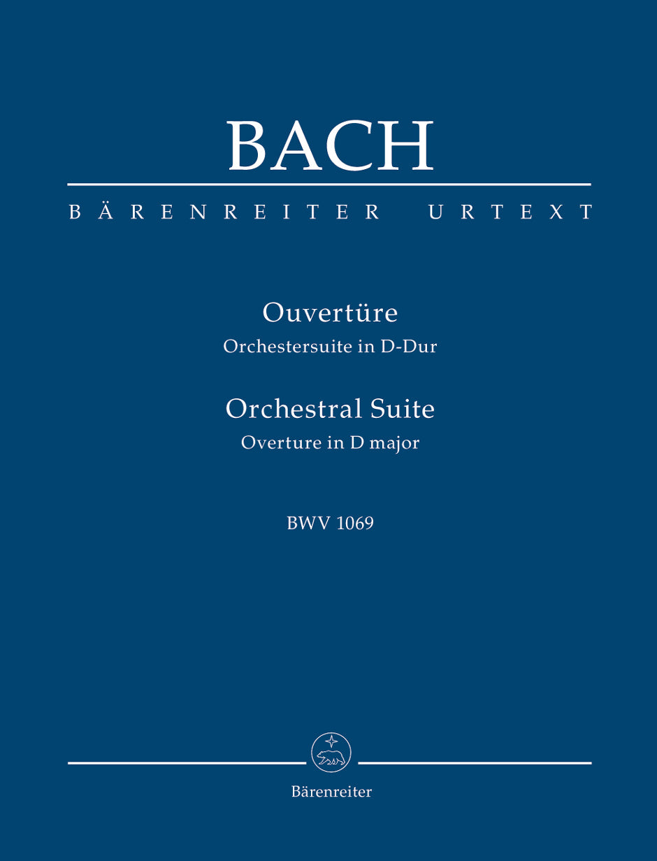 Bach: Overture No 4 D - Study Score