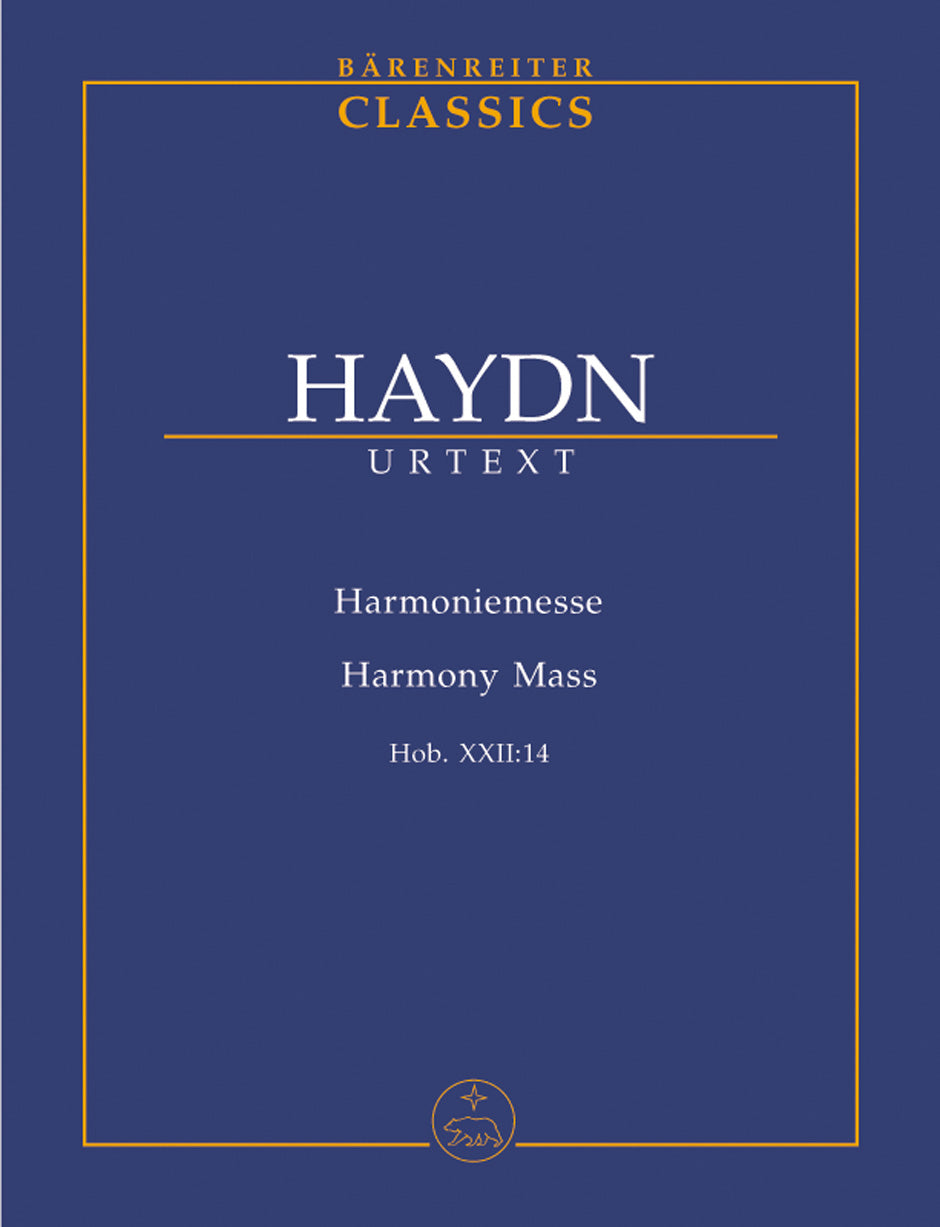Haydn: Harmony Mass - Study Score