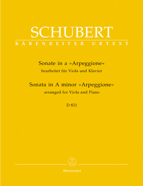 Schubert: Arpeggione Sonata for Viola