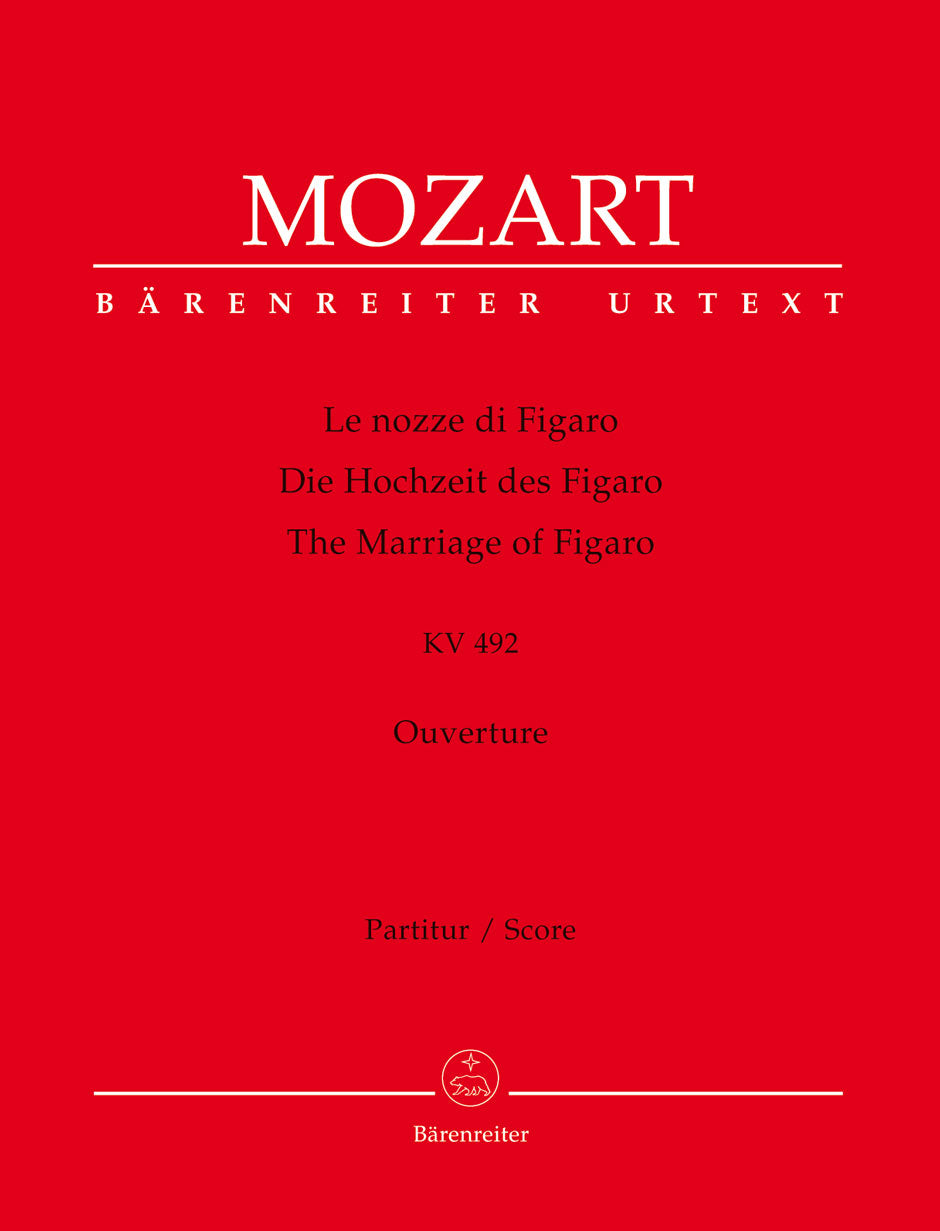 Mozart: The Marriage of Figaro Overture - Full Score