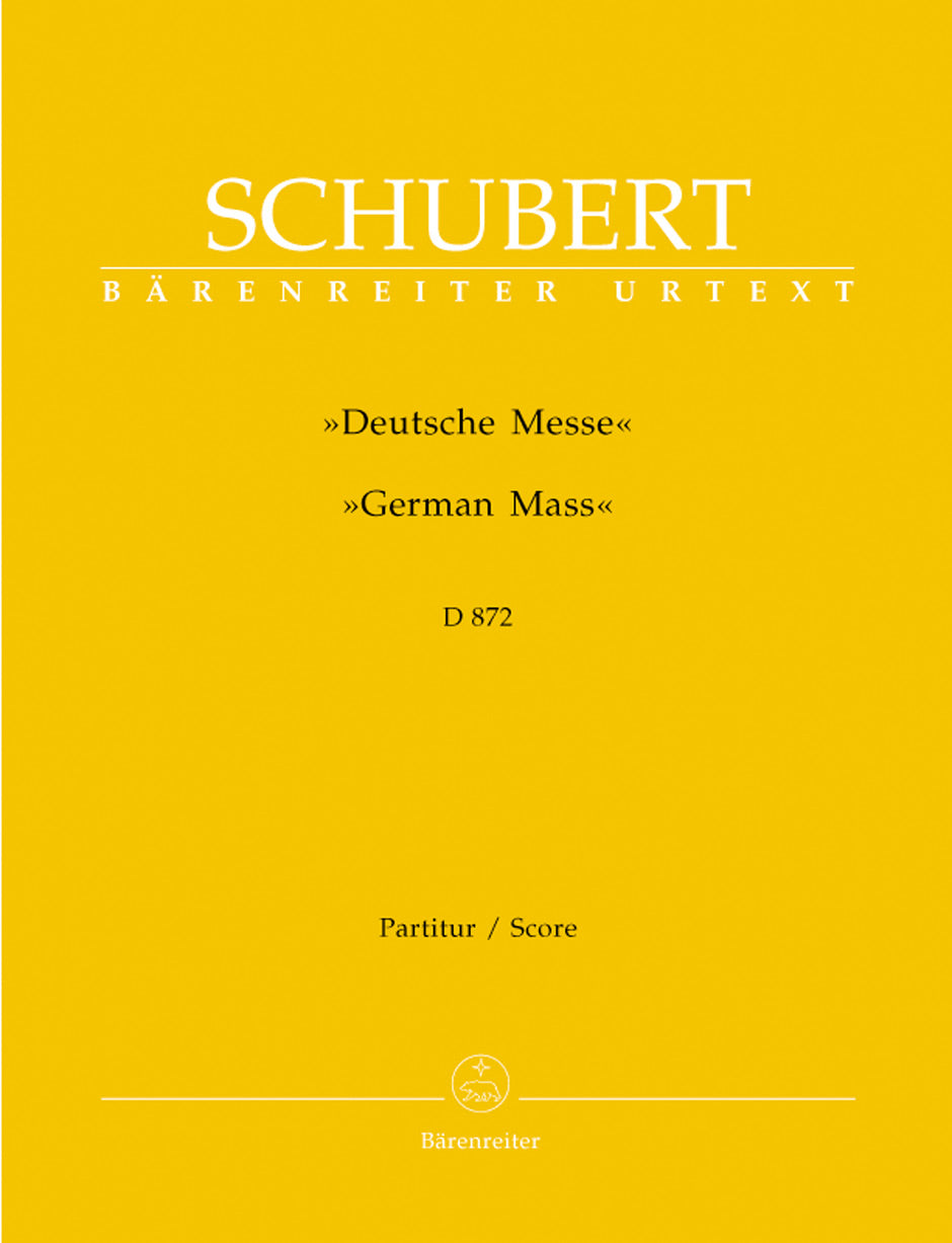 Schubert: German Mass D872 - Full Score